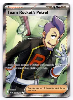 Team Rocket's Petrel SV10: Destined Rivals - Pokemon NM 226/182 - Image 1