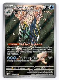 Clawitzer - ME01: Mega Evolution - Pokemon NM 141/132 - Image 1
