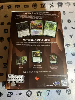 MTG - Strixhaven Commander Deck Witherbloom Witchcraft SEALED NEW - Image 2