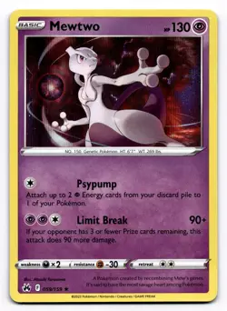 Mewtwo Crown Zenith - Pokemon NM 059/159 - Image 1