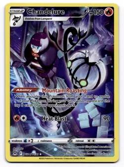 Chandelure SWSH11: Lost Origin Trainer Gallery - Pokemon NM TG04/TG30 - Image 1