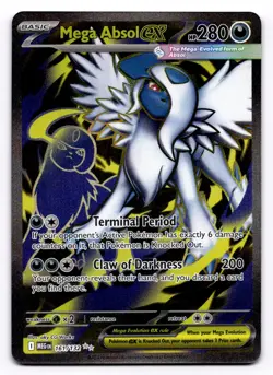 Mega Absol ex ME01: Mega Evolution - Pokemon NM 161/132 - Image 1