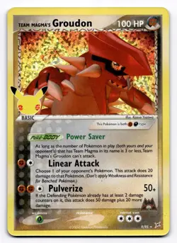 Team Magma's Groudon Celebrations: Classic Collection - Pokemon NM 9/95 - Image 1