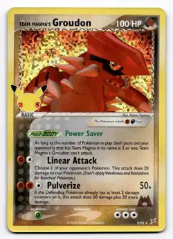 Team Magma's Groudon Celebrations: Classic Collection - Pokemon NM 9/95 - Image 1