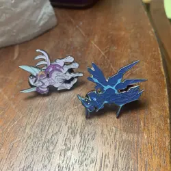 Pokemon Palkia + Dialga VSTAR+ Metal Pin Premium Collection Box Set - Image 2