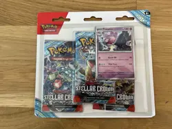 Pokemon Stellar Crown Tinkaton 3 Pack Triple Blister! New And Sealed!🔥🔥 - Image 1