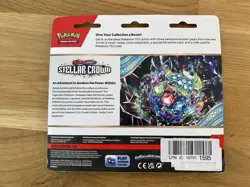 Pokemon Stellar Crown Tinkaton 3 Pack Triple Blister! New And Sealed!🔥🔥 - Image 2