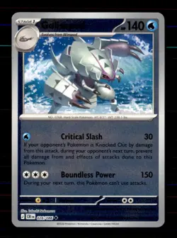 Golisopod 026/086 Uncommon Chaos Rising Pokemon Reverse Holo Near Mint - Image 1