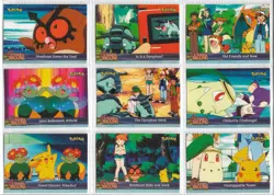 2001 Pokemon Topps Johto Series - Non Foil Euro Lot 62 Total Blue Logo - Image 5