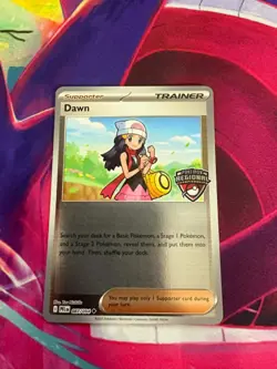 Dawn 087/094 Regional Promo Phantasmal Flames Near Mint English Pokemon TCG - Image 1
