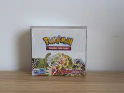 Scarlet Violet Base Booster Box + Protector Brand New Sealed Pokemon TCG English - Image 1