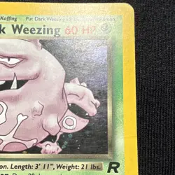 Weezing ✨ 2000 Pokemon TCG Dark 14/82 Rare Unlimited Holo MP/LP - Image 5