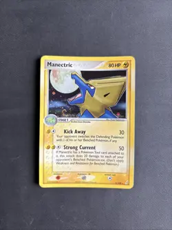 Pokemon TCG Manectric EX Crystal Guardians 8/100 Holo Holo Rare 2006 Nintendo - Image 1