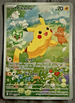 Pikachu 088 - Scarlet & Violet Full Art Promo - Pokemon Black Star Promo - Image 1