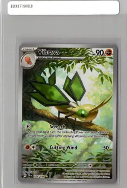 Vibrava - 206/191 - Pokemon TCG Surging Sparks Illustration Rare NM - Image 1