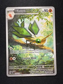 Pokemon TCG Vibrava 206/191 – Surging Sparks – Illustration Rare – Near Mint - Image 2