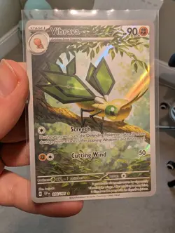 Pokemon TCG Vibrava Illustration Rare Card Surging Sparks Series 206/191 NM - Image 1