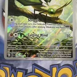 Pokemon TCG Vibrava 206/191 Surging Sparks Illustration Rare Holo English Minty - Image 3