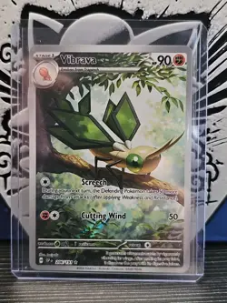 Pokemon TCG Illustration Rare Vibrava Surging Sparks 206/191 - Image 1
