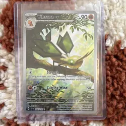 Pokemon TCG Vibrava 206/191 SV08 Surging Sparks Illus Rare Holo EN 90HP - Image 1