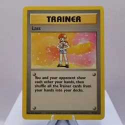 Pokemon TCG - Lass 75/102 Base Set Rare WOTC 1999 - EXC/NM - Image 2