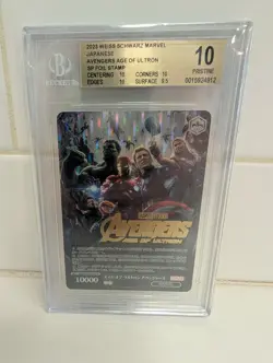 2023 Weiss Schwarz Marvel Premium Avengers Age Of Ultron BGS 10 MAR/SE40-028 SP - Image 1