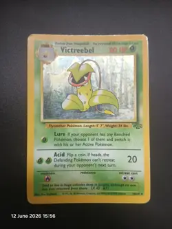 Victreebel 14/64 Jungle Set Holo Rare Pokemon WOTC MP - Image 1