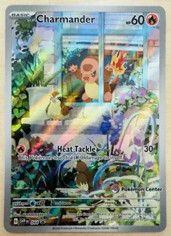 Pokemon Obsidian Flames Charmander SVP 044 Promo Pokemon Center Exclusive - Image 1