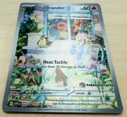Pokemon Obsidian Flames Charmander SVP 044 Promo Pokemon Center Exclusive - Image 2