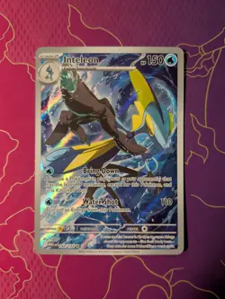 Inteleon 142/132 - Mega Evolution - Pokemon card - illustration rare - HOLO - Image 1