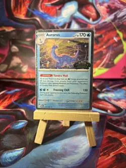 Aurorus 024/088 - Cosmo Holo - Pokemon Perfect Order Stamped Promo SEALED - Image 1
