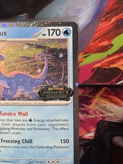 Aurorus 024/088 - Cosmo Holo - Pokemon Perfect Order Stamped Promo SEALED - Image 4