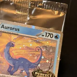 Aurorus 024/088 - Cosmo Holo Pokemon Perfect Order Stamped Promo SEALED SWIRL 🌀 - Image 3