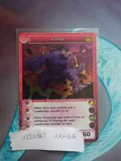 Chaotic TCG - Kiru - Max E - Alliances Unraveled - 65/85/30/65/60 - Image 1