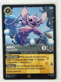 Angel - Experiment 624 191/204 Winterspell Cold Foil - Image 1