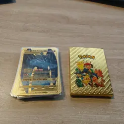 Pokemon Gold Foil Fan Art Cards 20 Cards Bundle (Unofficial Cards) - Image 5