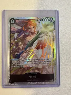 Bandai One Piece TCG Nami OP16-086 SR NM English Adventure on Kami's Island - Image 1