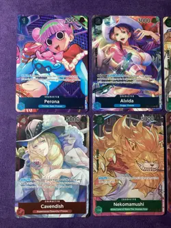 ONE PIECE Collection Romance Dawn Box Toppers OP01 x1 Pre Errata Foil Lot - Image 4