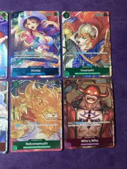 ONE PIECE Collection Romance Dawn Box Toppers OP01 x1 Pre Errata Foil Lot - Image 5