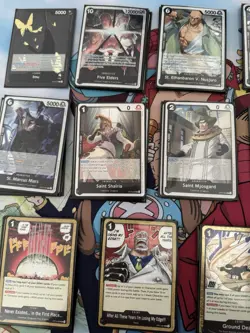 One Piece TCG Imu Black Meta Deck Sleeved - Image 2
