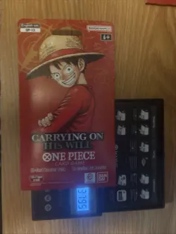 One Piece OP-13 CARRYING ON HIS WILL Sleeved Booster-HEAVY!! -LOT OF 12-37.9-38g - Image 2