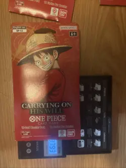 One Piece OP-13 CARRYING ON HIS WILL Sleeved Booster-HEAVY!! -LOT OF 12-37.9-38g - Image 4