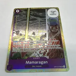 Bandai One Piece Mamaragan OP15-078 Sky Island SR Foil Alt Art Eng Event - Image 1