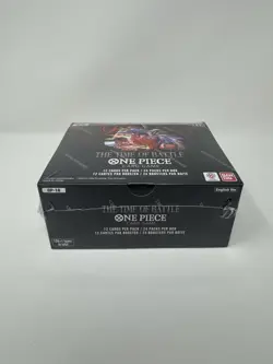 One Piece TCG Booster Box OP-16 | The Time of Battle |Brand New & Factory Sealed - Image 1