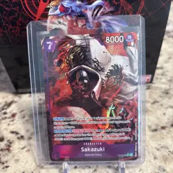 SAKAZUKI - OP16-065 - ALT ART - SR - SUPER RARE ENGLISH One Piece - NM - Image 1