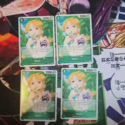 One Piece TCG Nami EB02-017 x4 Playset English - Image 1