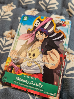 Monkey.D.Luffy ST16-005 Alt Art - Welcome Pack Full Boarder Art - One Piece - Image 2
