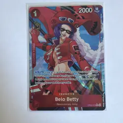 BELO BETTY - One Piece OP05-015 - AA Alt Art Rare - Premium Booster Vol. 1 PRB01 - Image 1