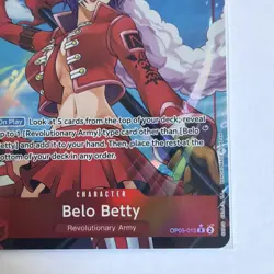 BELO BETTY - One Piece OP05-015 - AA Alt Art Rare - Premium Booster Vol. 1 PRB01 - Image 4