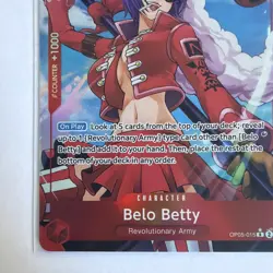BELO BETTY - One Piece OP05-015 - AA Alt Art Rare - Premium Booster Vol. 1 PRB01 - Image 5